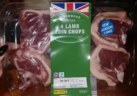 4 lamb lion chops