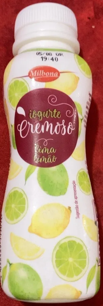 Iogurte cremoso limão