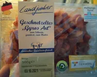 Geschnetzeltes Gyros Art