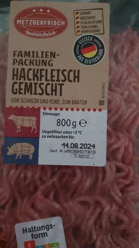 Hackfleisch gemischt