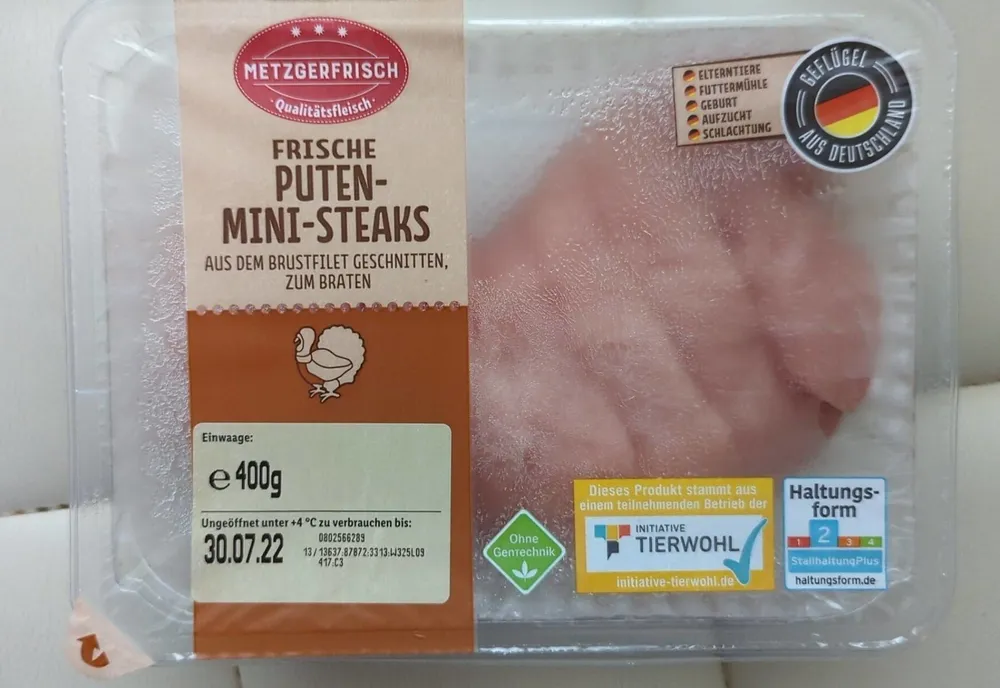 Puten Mini-Steaks