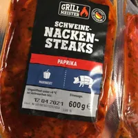 Côtelettes de porc Nackensteaks
