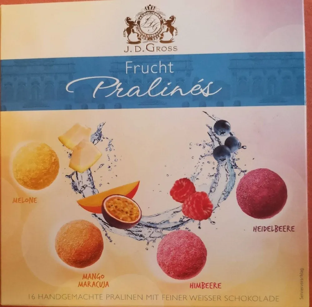 Frucht Pralines