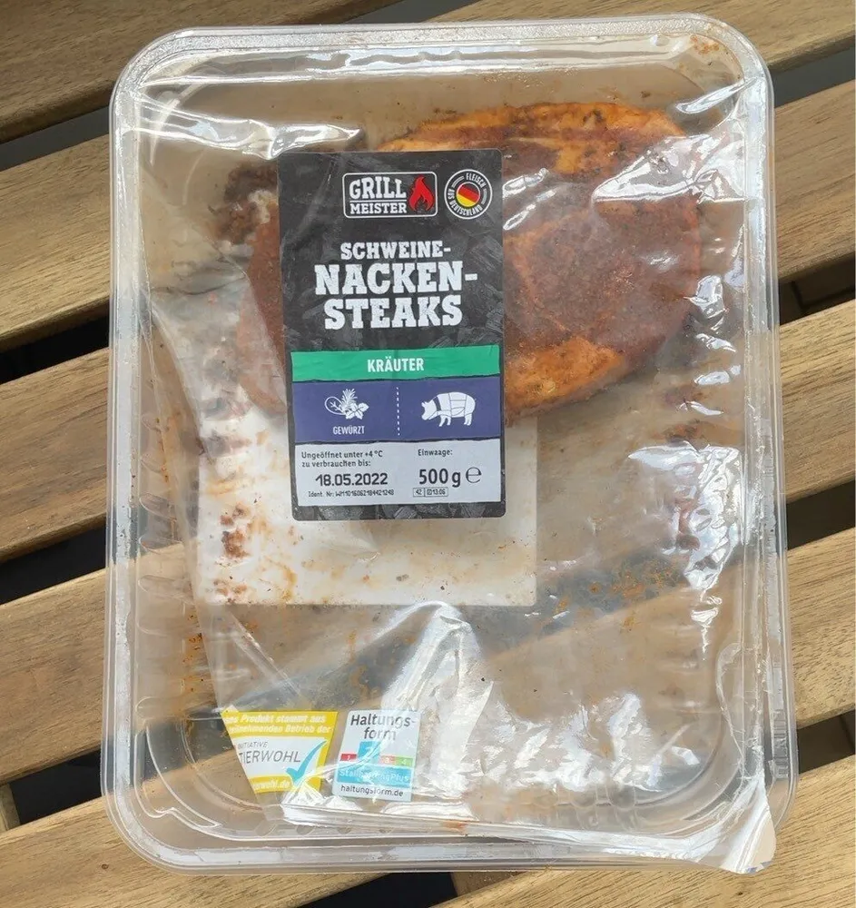 Schweine Nackensteaks