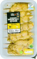 Hähncheninnenfiletspiesse Curry-Ananas
