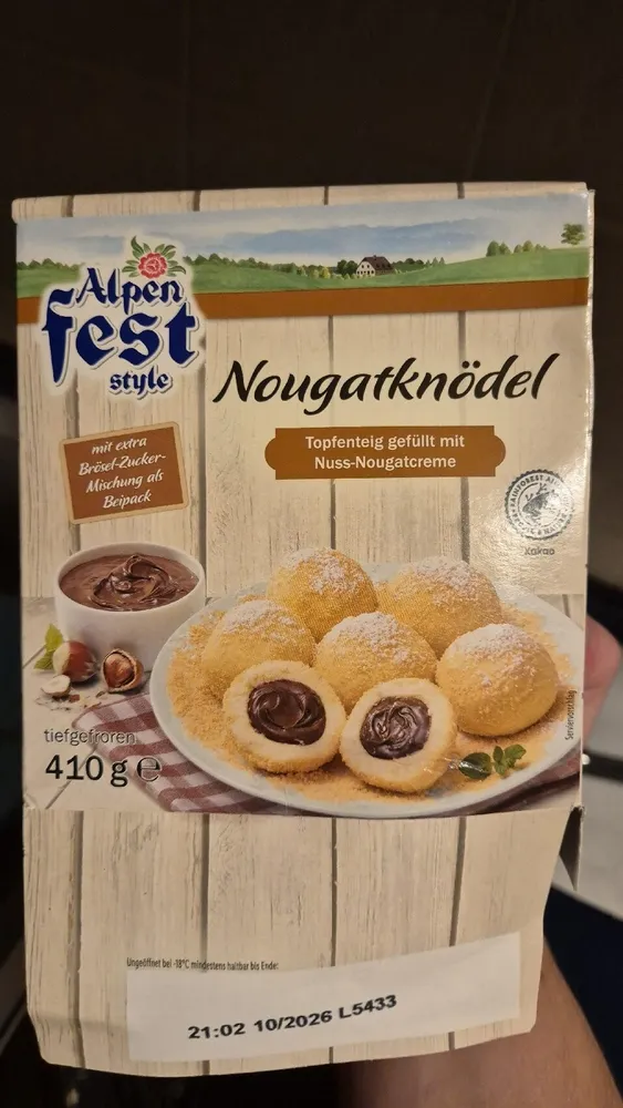 Nougatknödel