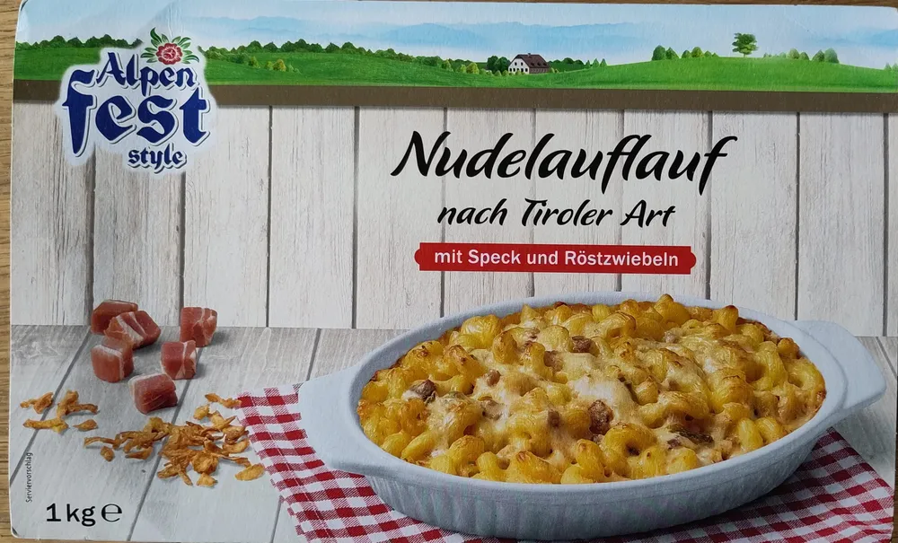 Nudelauflauf nach Tiroler Art