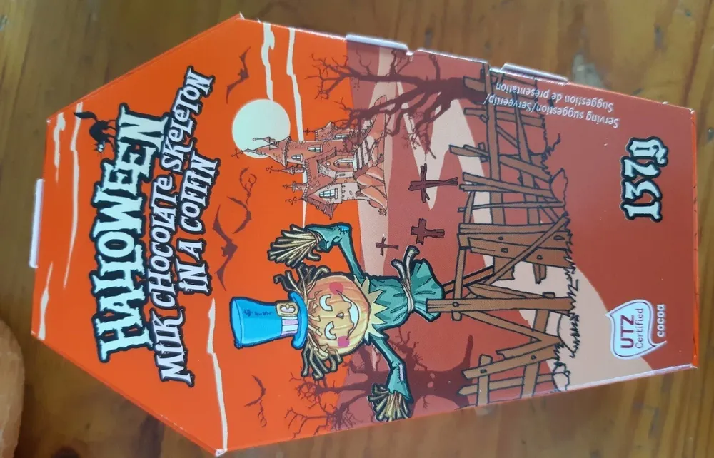 Halloween milk chocolat