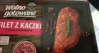 Filet z kaczki z sosem żurawinowym