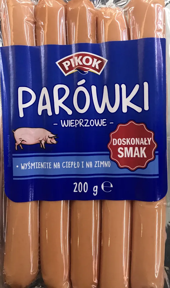 Parówki wieprzowe
