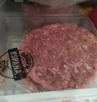 Hamburguesa burguer meat de cerdo vacuno