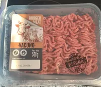 Burger meat vacuno