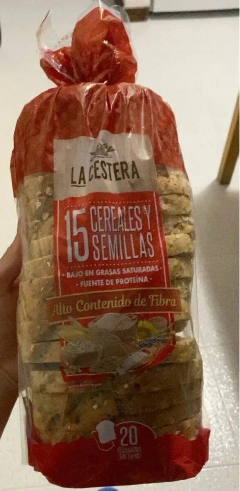 Pan oro 15 cereales y semillas