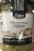 Salsa para pescado verde