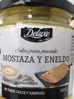 Salsa para pescado mostaza y eneldo