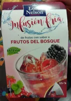 Infusión fría de frutas con sabor a frutos del bosque