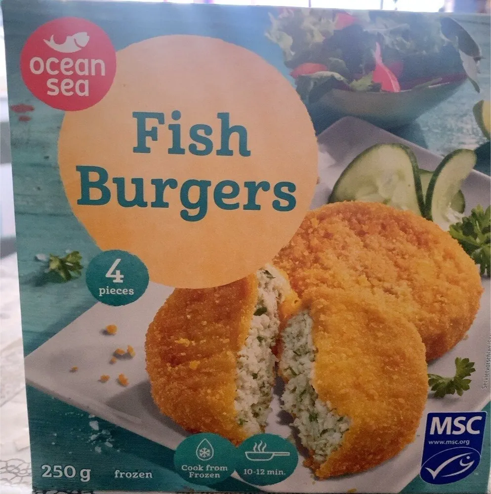 Fish burgers