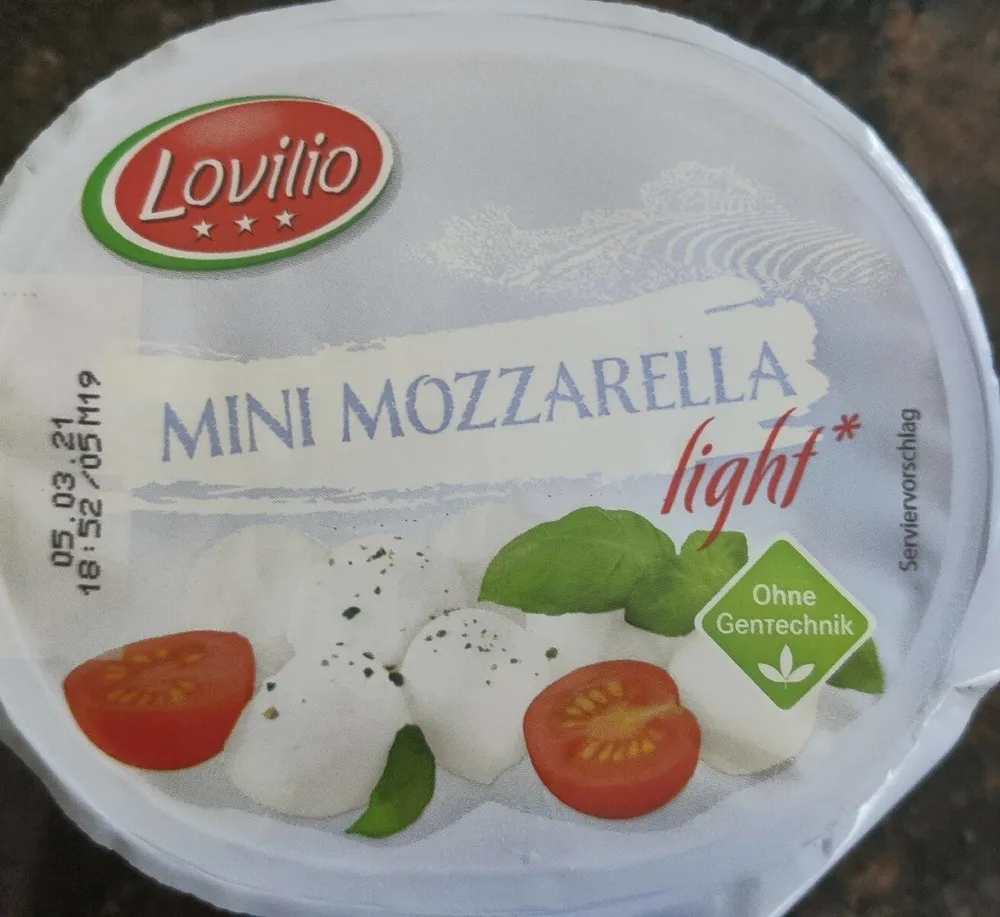 Mini Mozzarella light