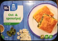 Chef Select Greek Style Ost- & spenatpaj
