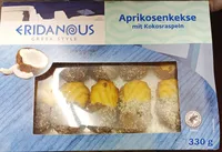 Aprikosenkekse mit Kokosraspeln