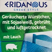 Geräucherte Würstchen mit Lauch