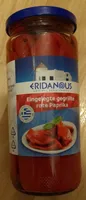 Eingelegte gegrillte rote Paprika