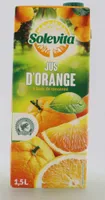 Jus d'orange à base de concentré