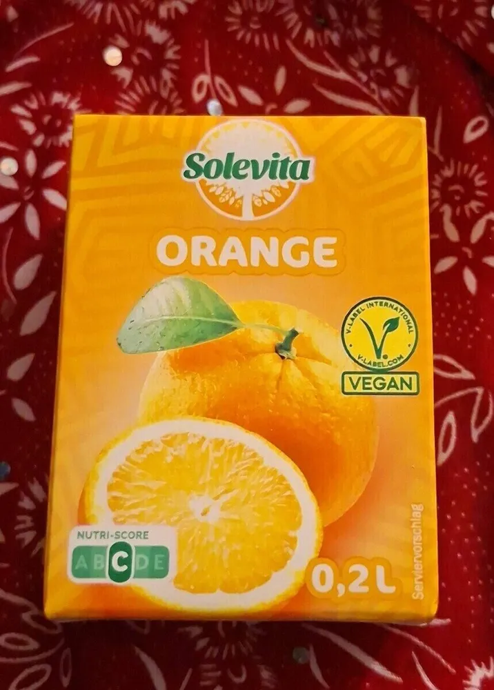 Boisson Sucrée à Base de Jus d'Orange Concentré