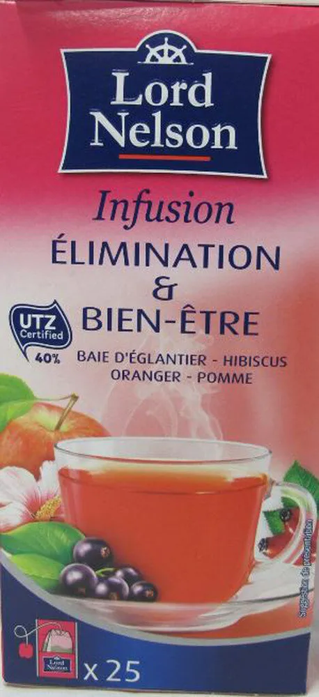 Lord Nelson Infusion Elimination & Bien-Etre