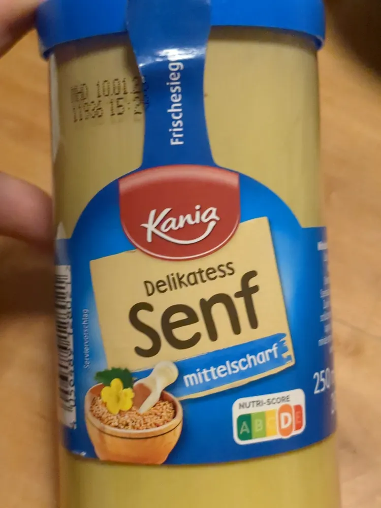 Delikatess Senf mittelscharf