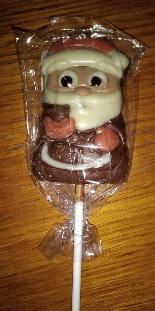 Sucette au chocolat