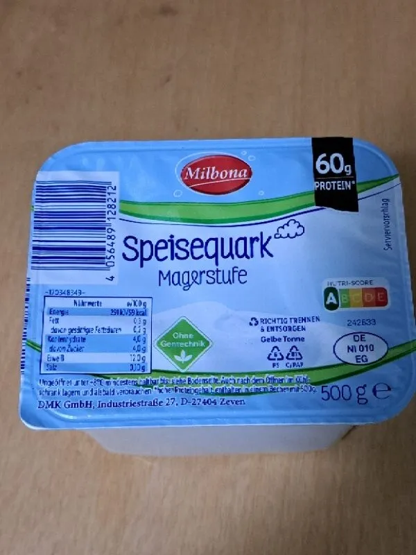 Speisequark Magerstufe