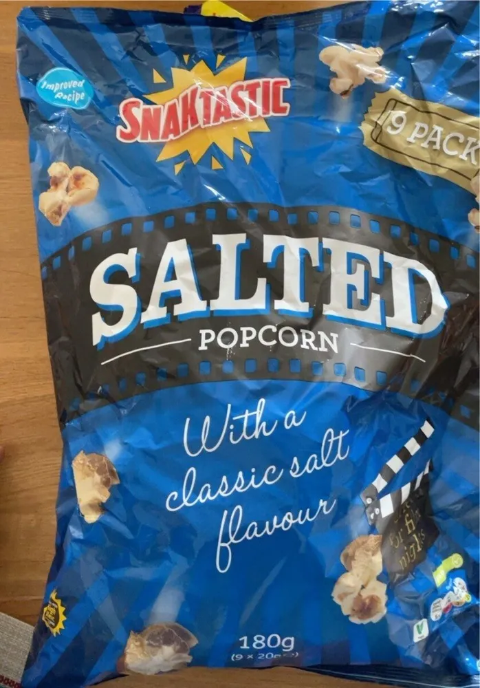 Salted Popcorn
