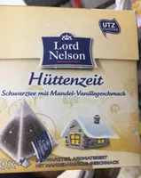 Hüttenzeit Schwarztee mit Mandel-Vanillegeschmack