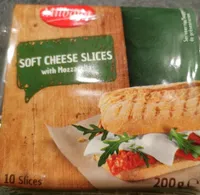 SOFT CHEESE SLICES with Mozzarella