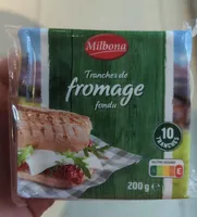 Tranche de fromage fondu