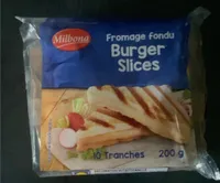Fromage fondu burger slices