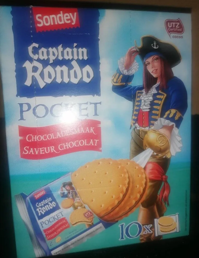 Captain rondo pocket  Saveur chocolat
