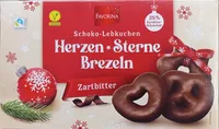 Schoko-Lebkuchen - Herzen - Sterne - Brezeln