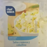 Ensalada de patata con salsa cremosa y cebollino