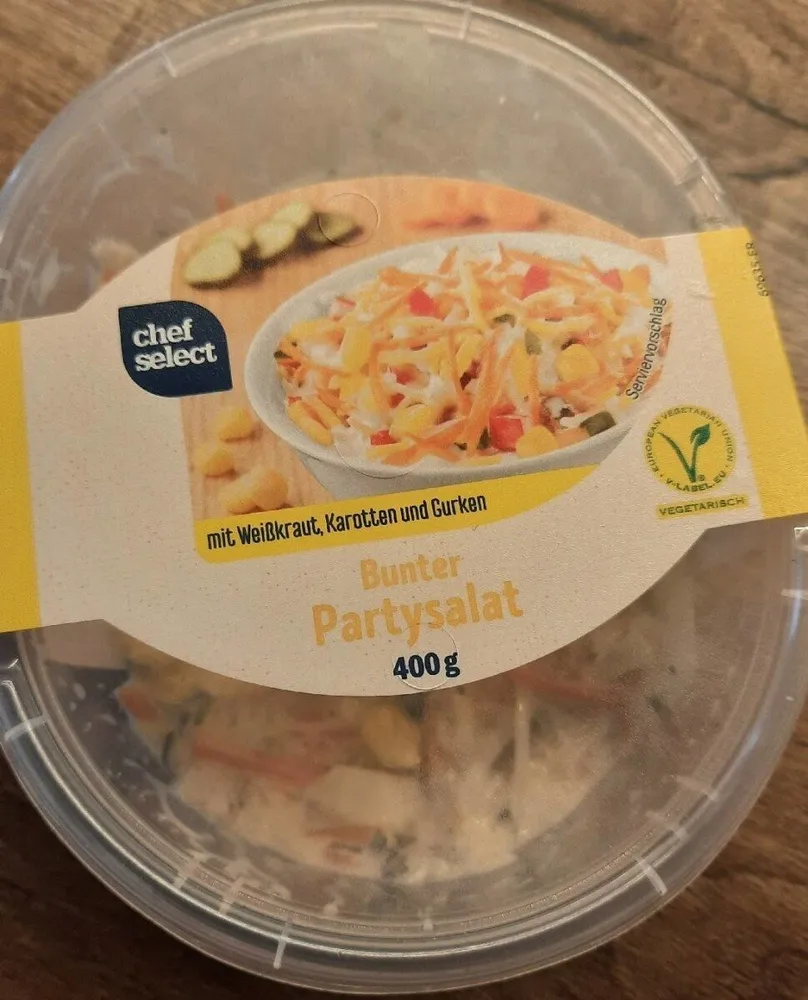 bunter party Salat