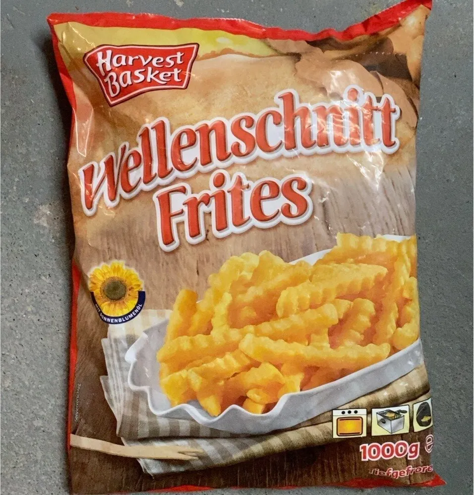 Wellenschnitt Pommes