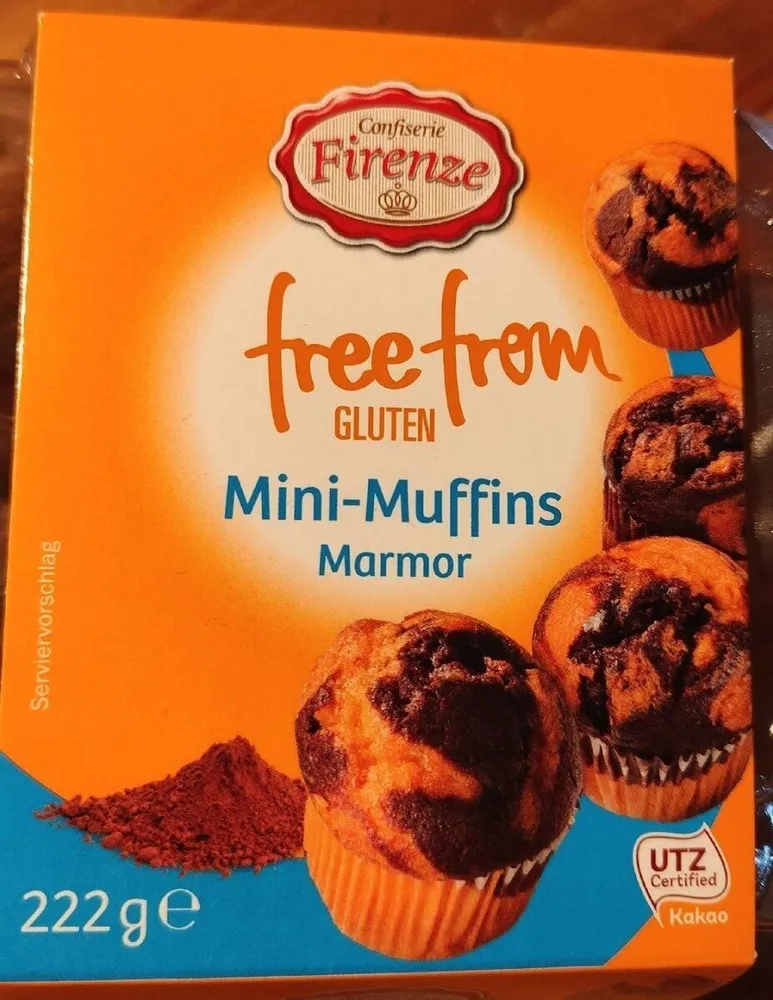 Mini Muffins free from gluten