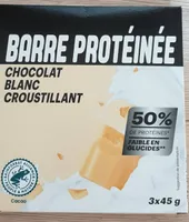 Barre protéinée Chocolat blanc croustillant