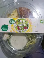 Salat & Knöpfle Käse-Röstzwiebeln