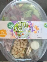 Salat & Quinoa Schinken-Ziegenkäse