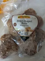 Heart-shaped buns