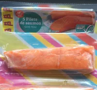 5 Filets de saumon