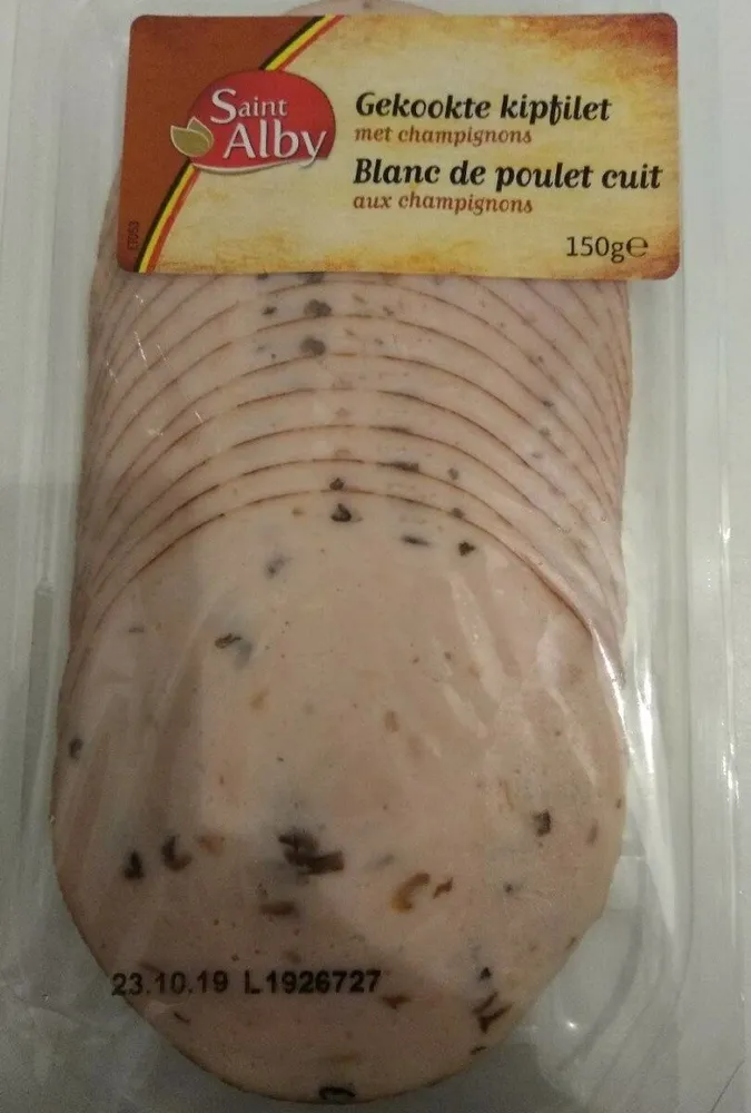 Gekookte kipfilet
