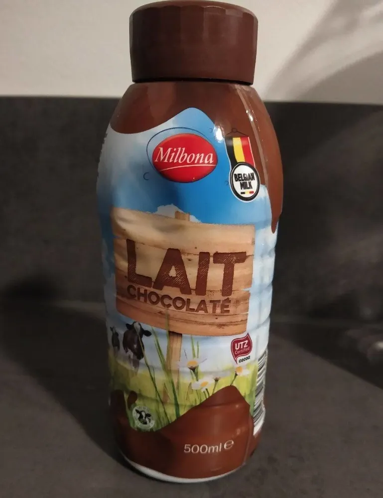 Lait chocolaté demi écrémé